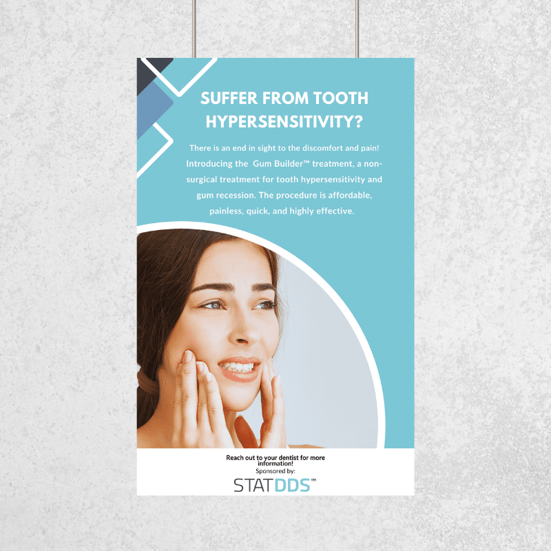 GUM BUILDER SENSITIVITY POSTER