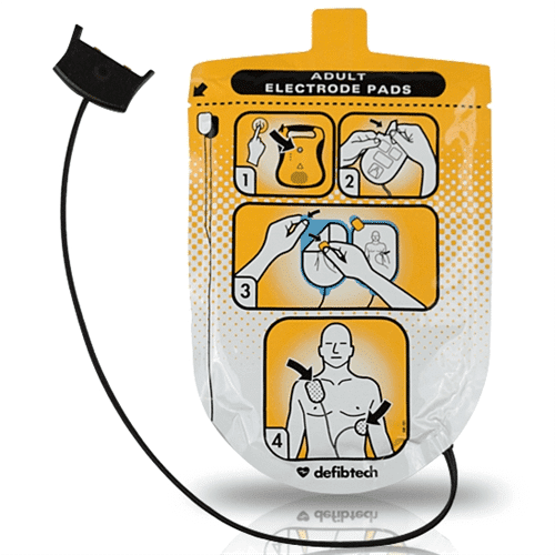 Defibtech Lifeline Adult AED replacement Pads