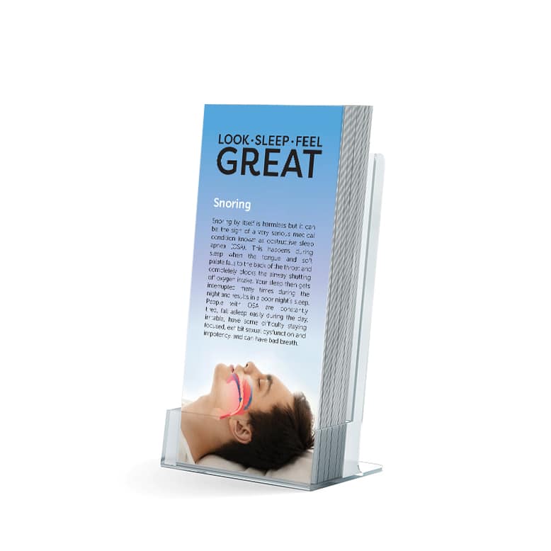 Waiting Room Sleep Rack Card 50 pack