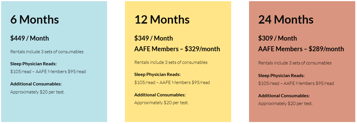 STATDS Sleep Monitor Rental
