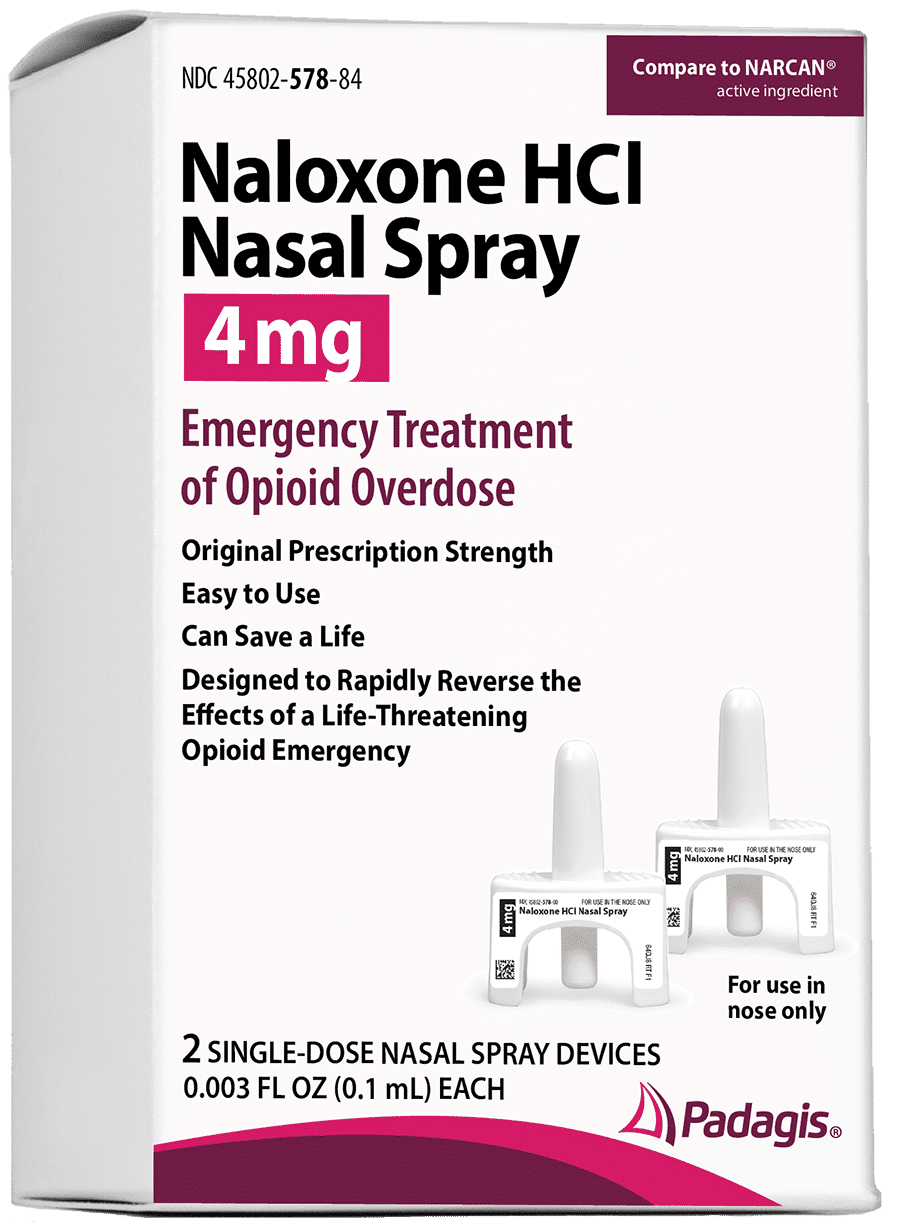 NALOXONE HCL -4mg/0.1ml liqd -2pc