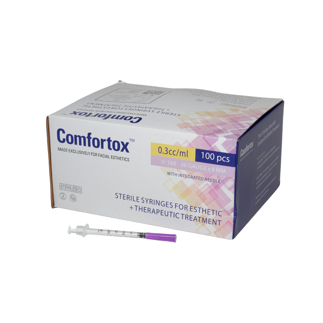 COMFORTOX STERILE 0.3cc/ml 30g 8mm -100pc