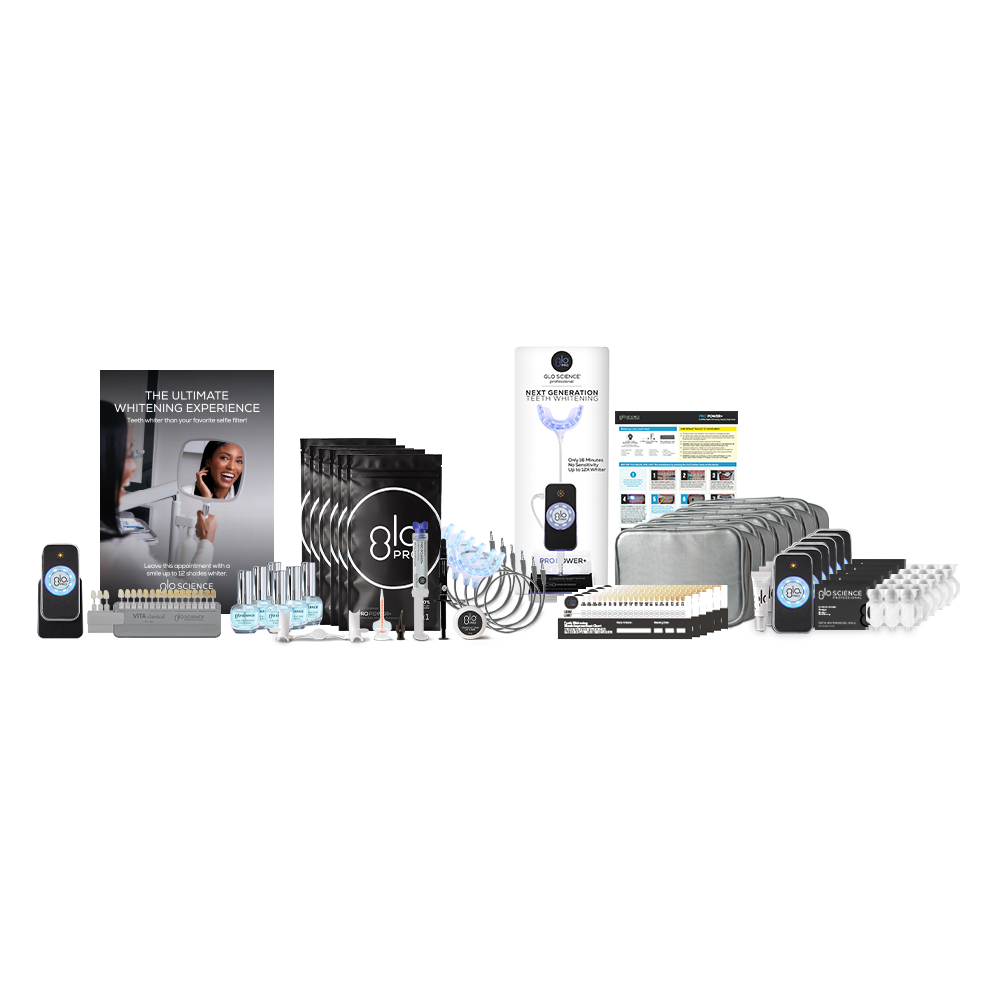 GLO DUAL WHITENING STARTER SET (IN-OFFICE & AT-HOME)