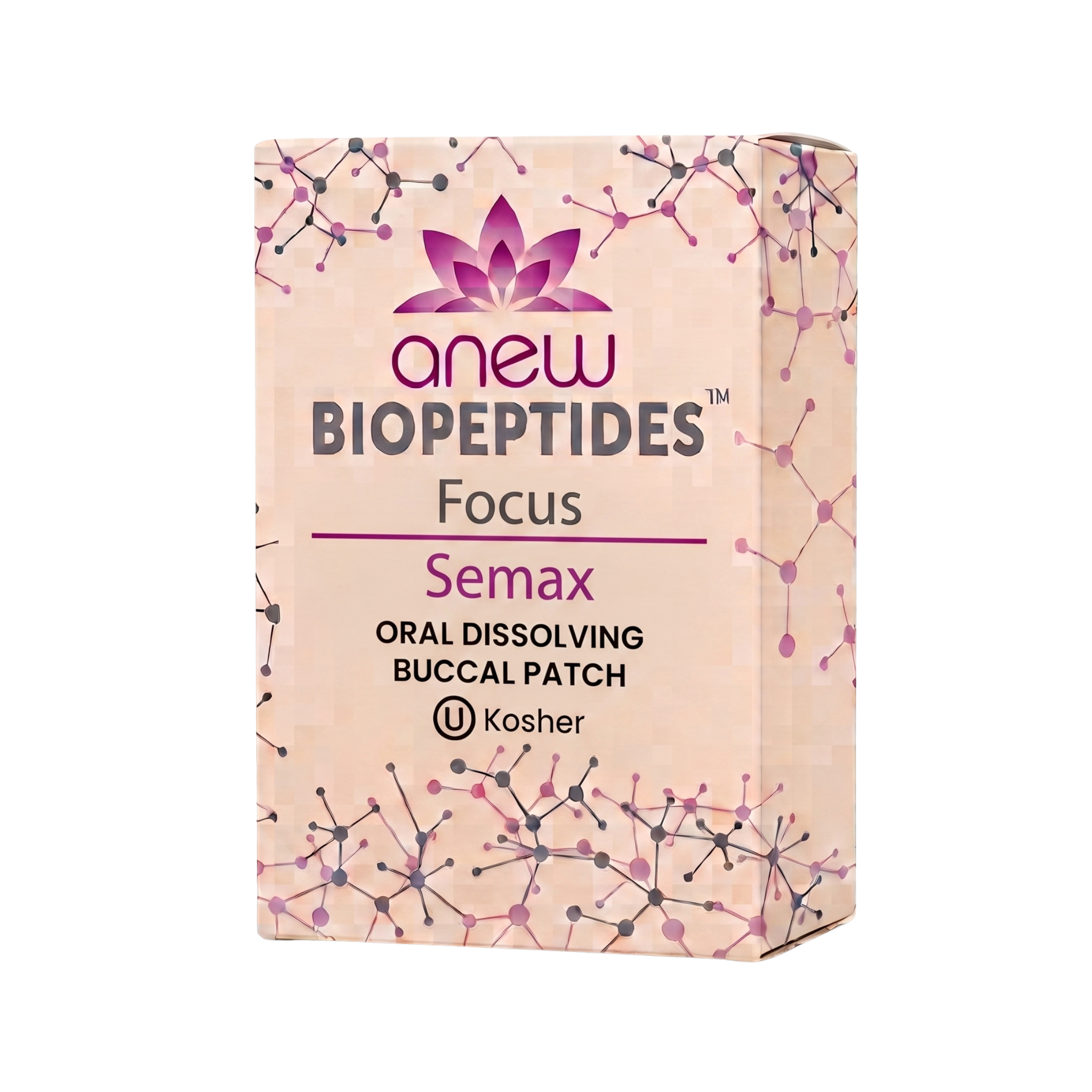 Peptide Semax/ Focus Cheek Patch 5 Box Pack